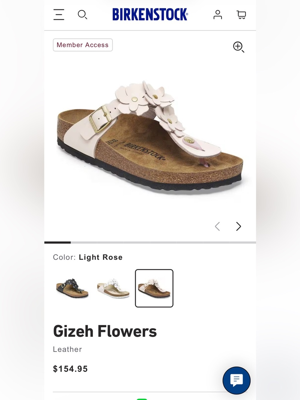 Gizeh Flowers in light rose